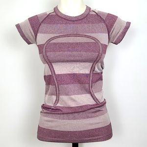 Lululemon Swiftly Tech Short Sleeve Purple Top Size 4